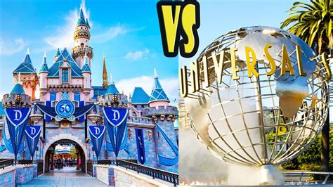 Disneyland Vs Universal Studios Hollywood 10 Differences Youtube