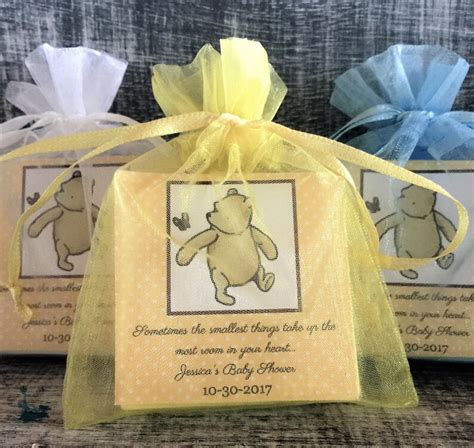 10 Winnie The Pooh Soap Favors Baby Shower Favors Birthday Etsy