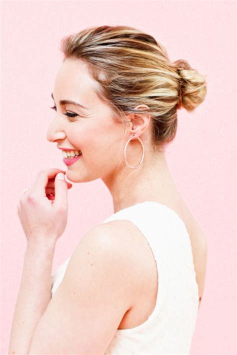 Messy Bun Hairstyles You Can Count On For Lazy Days Stylecaster