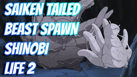 Where To Find The Saiken Tailed Beast In Shinobi Life 2 Youtube