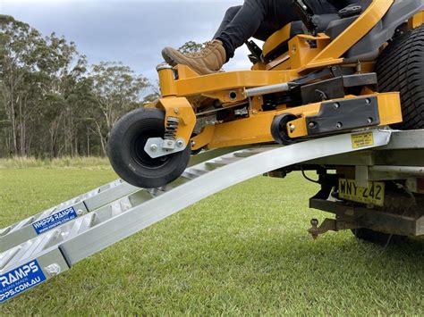 Ride On And Zero Turn Mower Ramps Australian Made