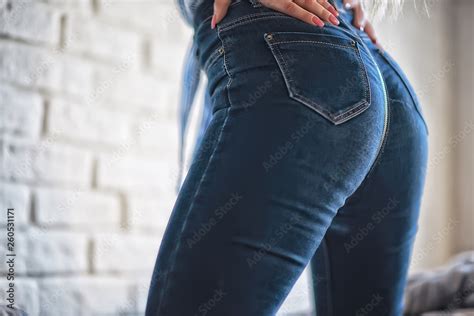 sexy ass in jeans hard style sexy clothes ass in pants stock foto adobe stock