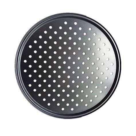 Pizza Pan With Holes Stainless Steel Round Vented Pizza Pans Pizza