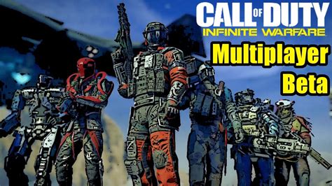 Call Of Duty Infinite Warfare Multiplayer Beta Raw Gameplay Footage