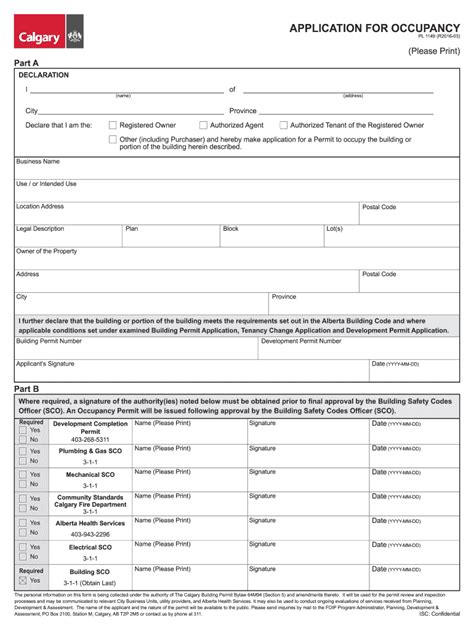 2016 2024 Form Canada Pl 1149 City Of Calgary Fill Online Printable