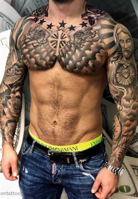 As Melhores Tatuagens Masculinas No Peito Da Internet Top Tatuagens