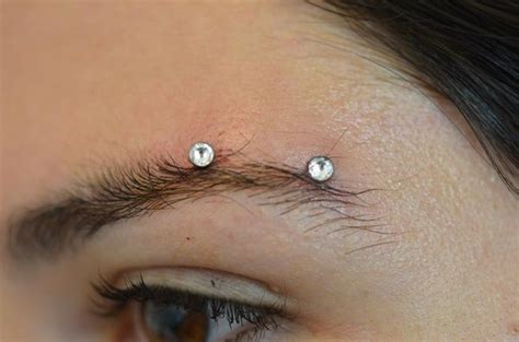 Piercing Facial Eyebrow Piercing Jewelry Dermal Piercing Piercing