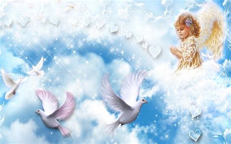 Hd Angels Cloud Wallpaper Download Free 95312