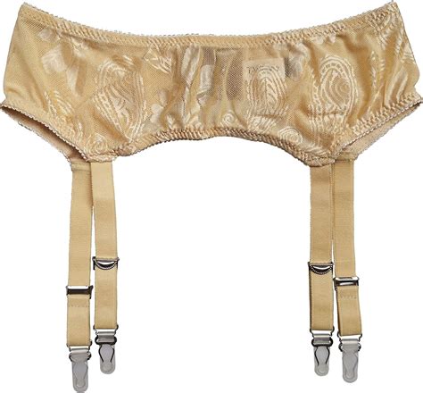 tvrtyle golden women vintage 4 straps metal buckles sexy garter belt for stockings retro