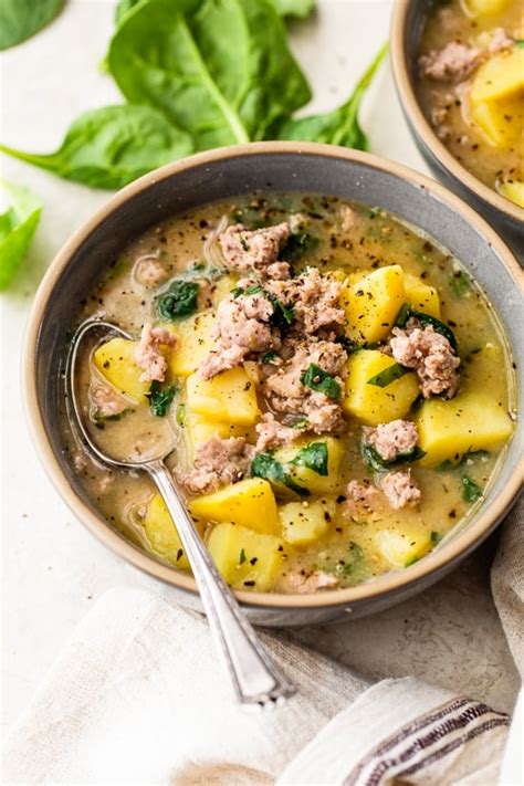 Creamy Sausage And Potato Soup How To Go Healthy
