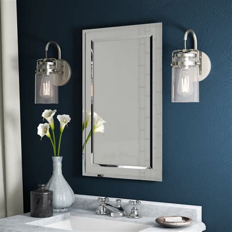 Interestingly, some products of the best medicine cabinet with mirror also have stunning designs. Graford 16" x 26" Recessed Medicine Cabinet with 2 ...