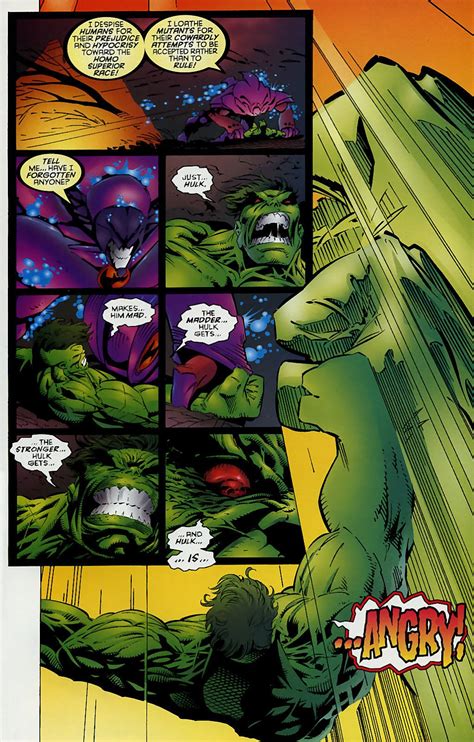 Hulk Vs Onslaught Superhero Database