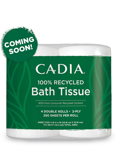Recycled Bath Tissue 4-Pack - Cadia