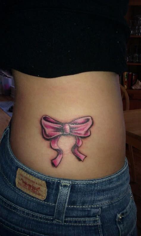 My Pink Bow Tat Every Day Is A T Tattoos And Piercings Tattoos