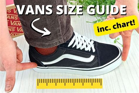Vans Size Guide And Chart Do Vans Run Big Or Small Wearably Weird