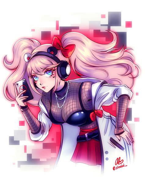 Enoshima Junko Danganronpa And More Drawn By Alina L Danbooru