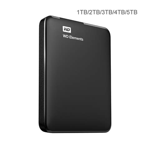 Western Digital Wd Elements Portable Hard Drive 1tb 2tb 4tb External