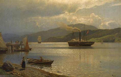 Paintings Reproductions Landscape By Hans Fredrik Gude 1825 1903