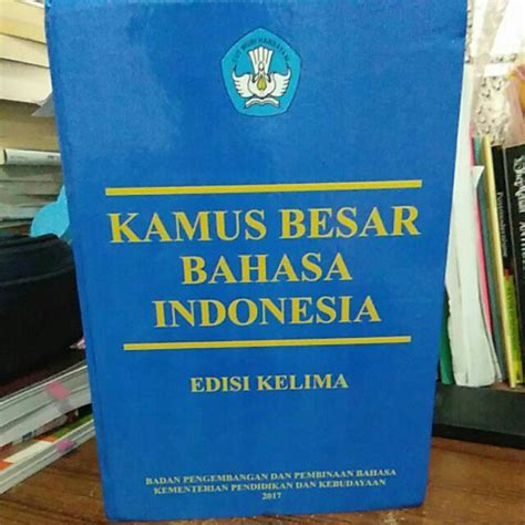 Kamus Besar Bahasa Indonesia Edisi Kelima Kbbi Shopee Indonesia
