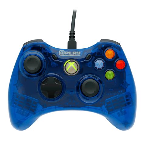 Xbox 360 Wired Controller Blue Xbox 360 Gamestop