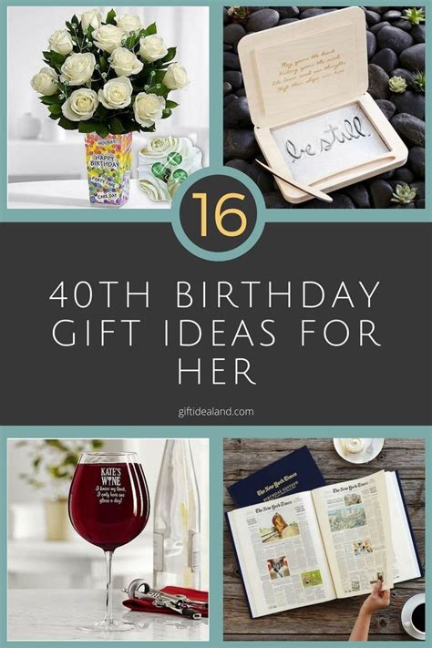 Shop our unique 40th birthday gift ideas for women, from cookery courses to cashmere, and fine art to evenings by a fireside with friends. 10 Elegant 40Th Birthday Gift Ideas Woman 2020