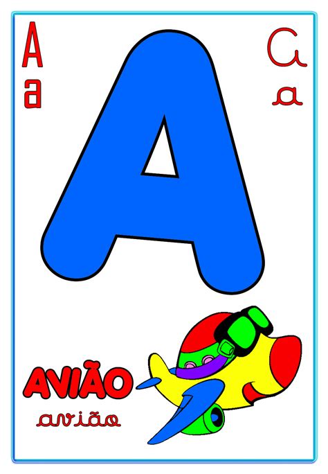 Alfabeto 4 Tipos De Letras Para Imprimir Ilustrado Colorido Vrogue