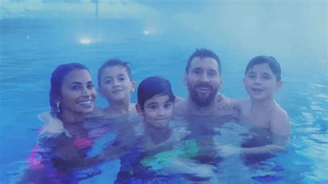 Las Fotos De Las Mini Vacaciones De Lionel Messi Con Su Familia