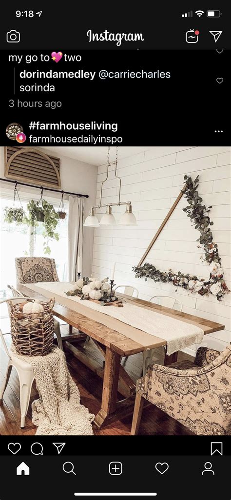 Pin By Juls On For The Home Farmhouse Living Home Instagram
