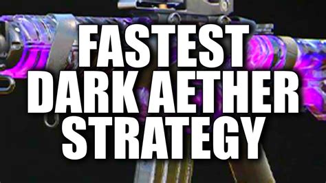 New Fastest Dark Aether Zombies Camo Strategy Super Quick Youtube