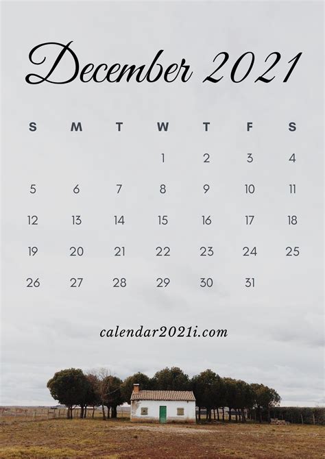 December 2021 Calendar Wallpapers Wallpaper Cave