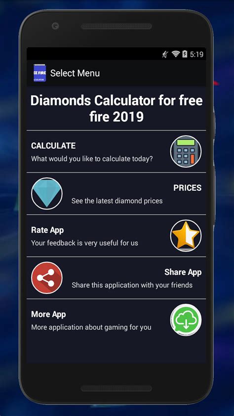 Select the number of garena free fire diamonds and coins that you want to generate. Diamonds💎Free Fire Calc FREE for Android - APK Download