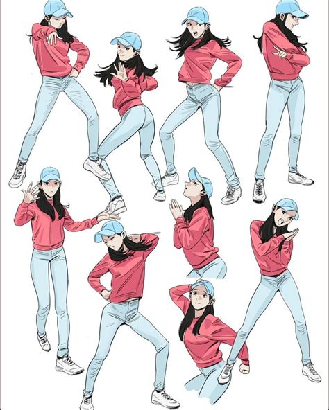 Dance Moves Reference Credit T Dancing Drawings Dancing Poses Art