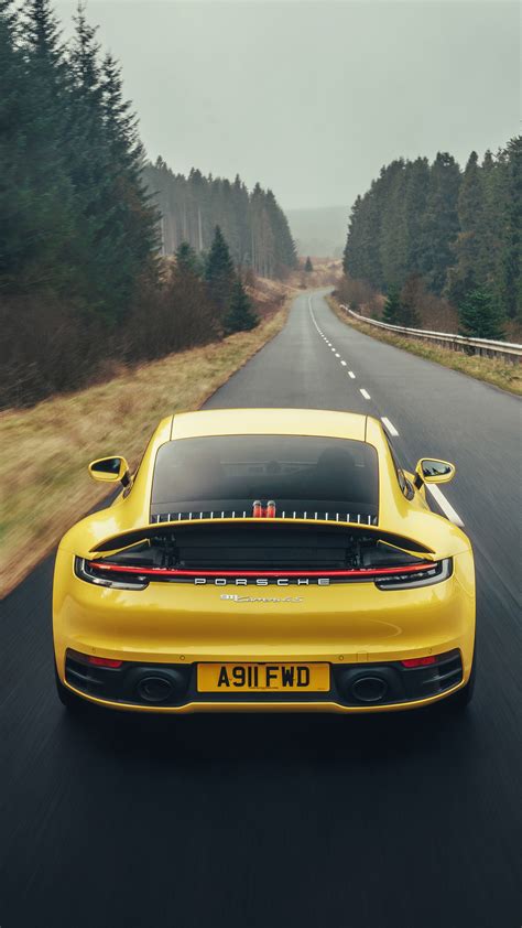 A quality selection of high resolution wallpapers featuring the most desirable cars in the world. Porsche 911 Carrera 4S 2019 Free 4K Ultra HD Mobile Wallpaper
