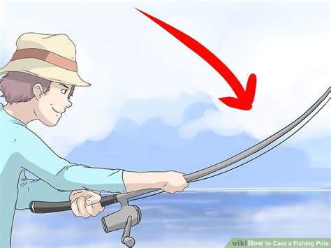 4 Ways To Cast A Fishing Pole Wikihow