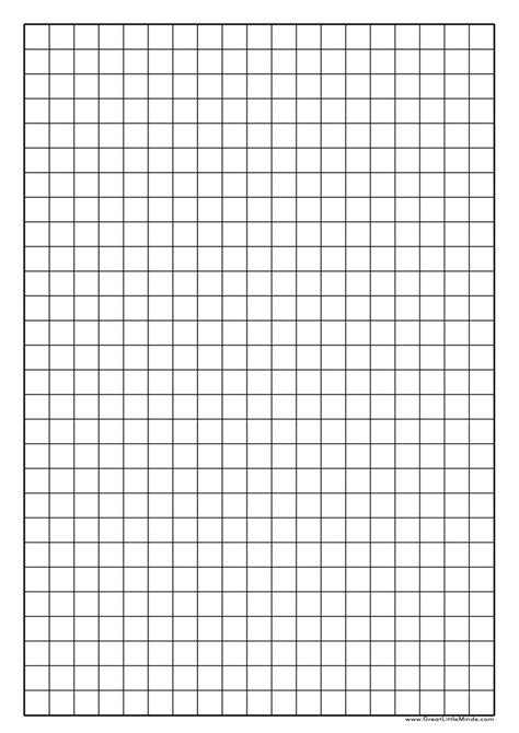 Printable Grid Paper Inch