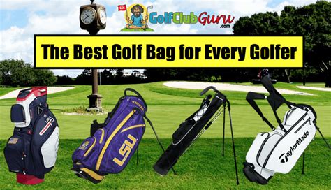 The Best Golf Bag For Every Golfer 2023 Update Golf Club Guru