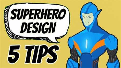 5 Tips On How To Draw A Superhero Youtube