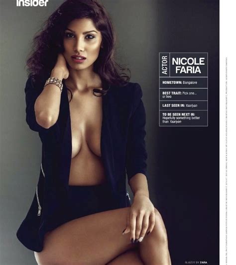 Nicole Faria In Bikini Pics For GQ India Magazine May Issue Chinki Pinki