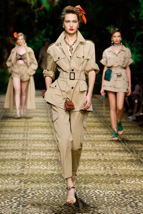 Dolce And Gabbana Springsummer 2020 Dg Sicilian Jungle Womens Fashion
