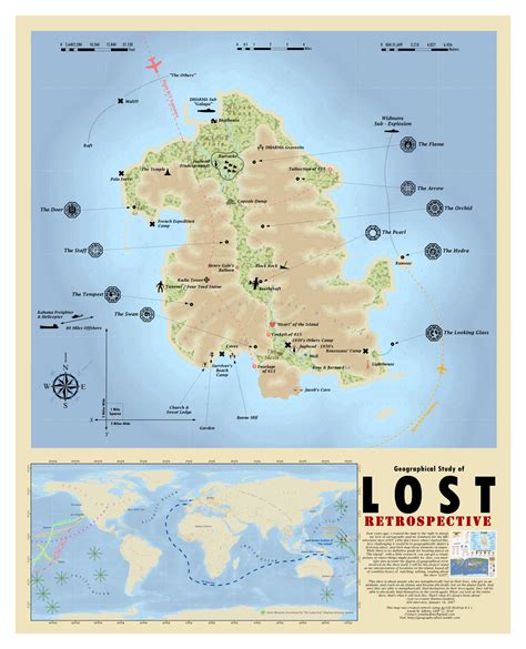 La prima stagione ha sei episodi. Professional cartographer creates the best map of Lost's ...
