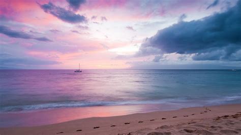 Pastel Beach Sunset Desktop Wallpapers Top Free Pastel Beach Sunset