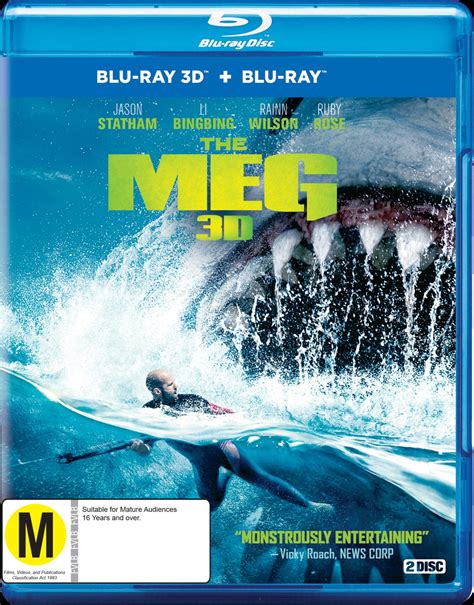 The Meg 3d Blu Ray Buy Now At Mighty Ape Nz