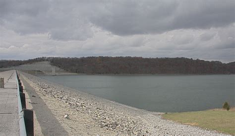 Brookville Lake Dam The Lake Is Located In Franklin And U Flickr