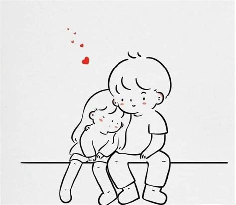 Pin by Dongwook Suh on 커플 Easy love drawings Cute doodles drawings