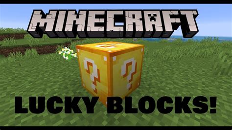 Minecraft Lucky Blocks Mod Youtube