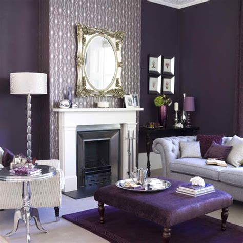 20 Purple Living Rooms Decoholic