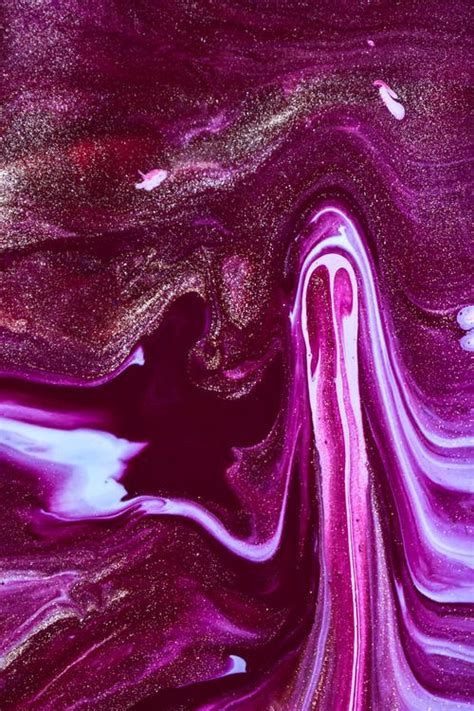 Purple And Black Abstract Painting · Free Stock Photo
