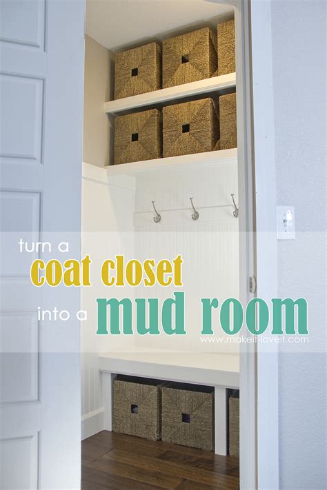 Turn A Coat Closetinto The Perfect Mudroom Make It And Love It