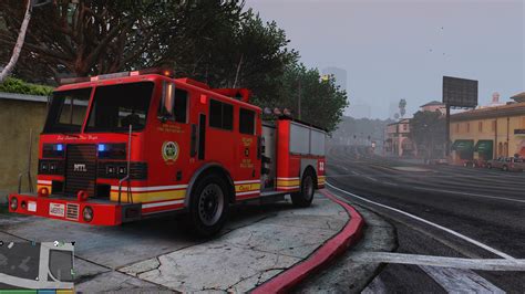 Grand Theft Auto 5 Fire Truck