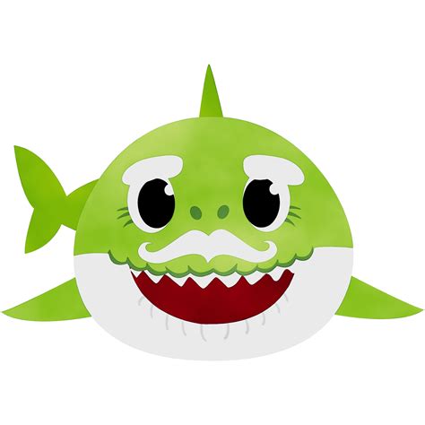 Free Download Baby Shark Grandfather Images Png Transparent Background